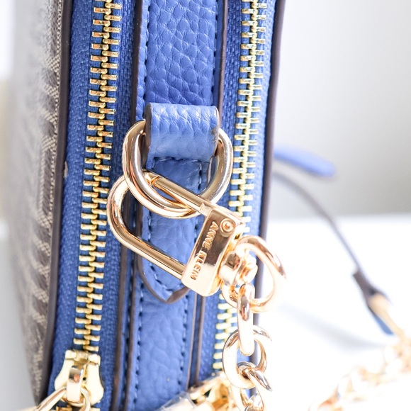 Anne Klein Double Zip Crossbody Handbag . NWT! - Picture 6 of 6